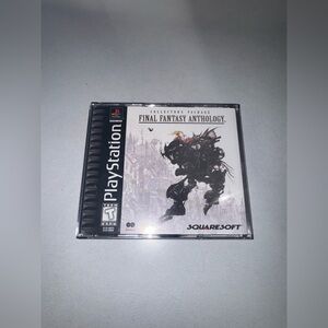 Sony Playstation 1 PS1 Final Fantasy Anthology Collectors CIB Tested W Reg Card